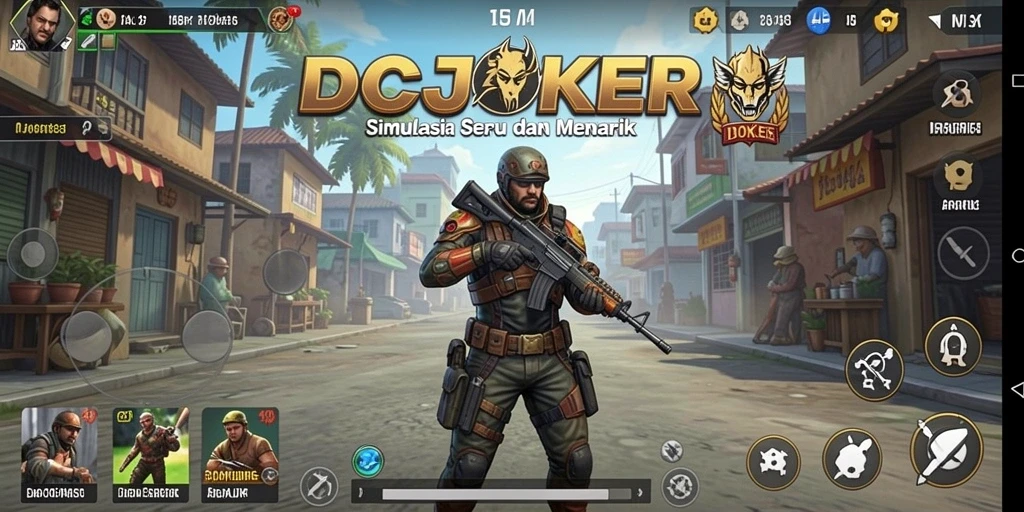 Tampilan gameplay menarik dari IDCJOKER yang memukau.