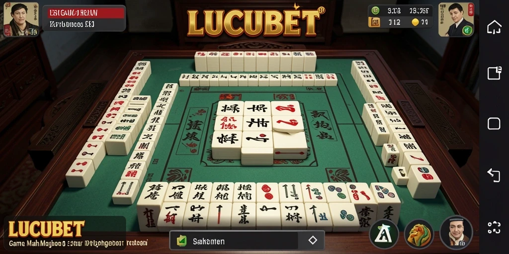 Gameplay LUCUBET yang menantang dan menarik di dunia Mahjong.