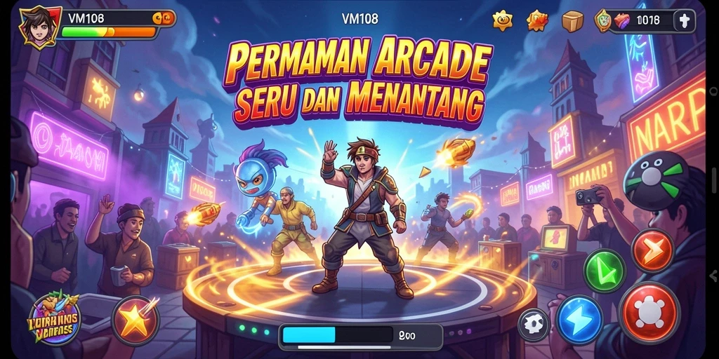 Tampilan menarik dari gameplay <strong>VM108</strong> yang seru dan penuh warna.